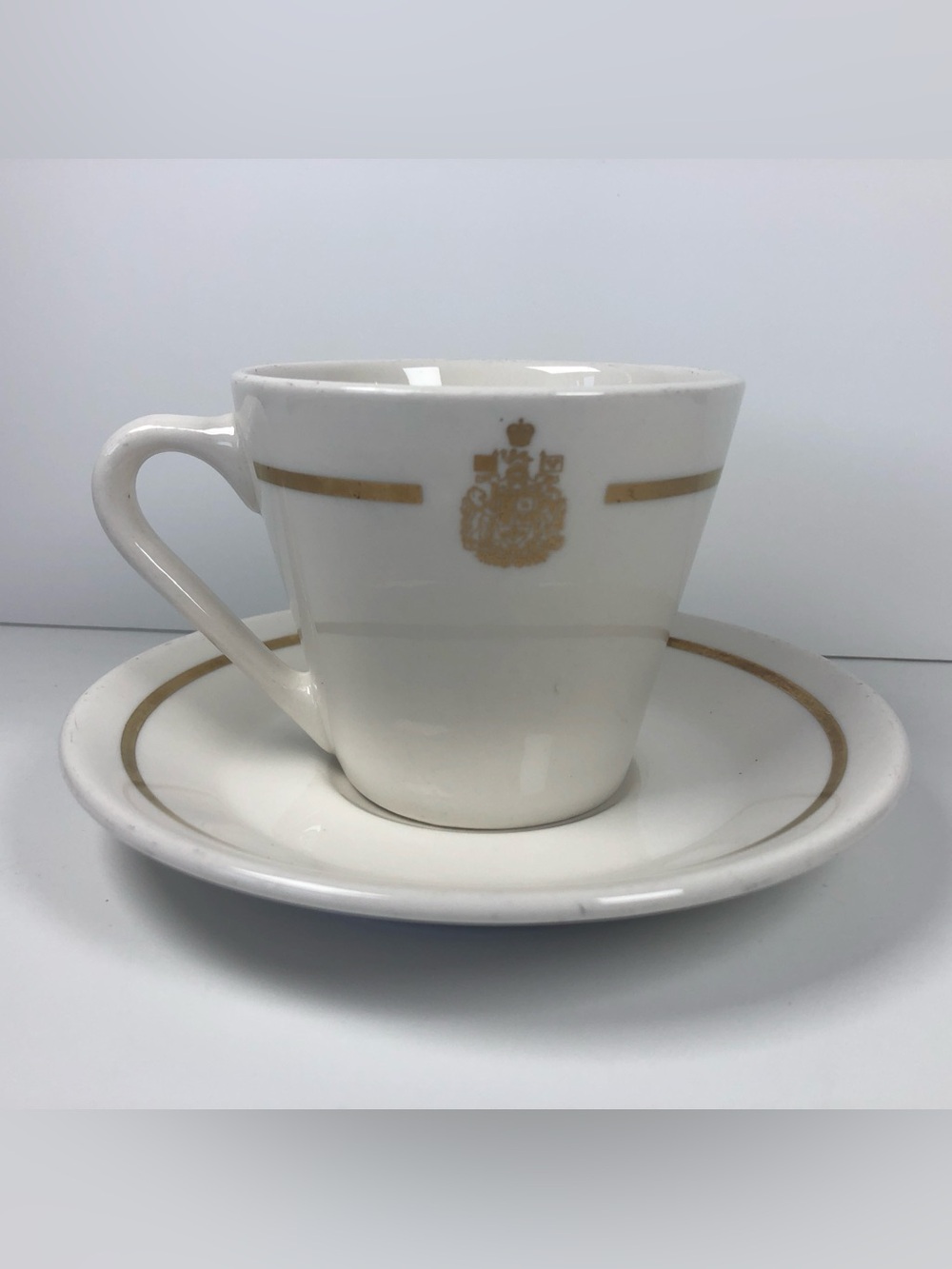 Parliament Syracuse of Canada Coffee Cup & Saucer Set ☕️ vintage